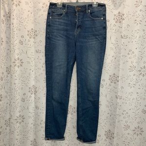 American Eagle Tomgirl Jeans,  Size 10 Extra Long, Like New Condition
